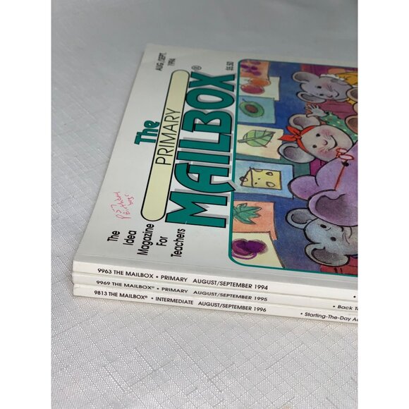 Vintage The Mailbox Magazines Set Of 4 For Teachers August/September 1994-1996 - Picture 3 of 10